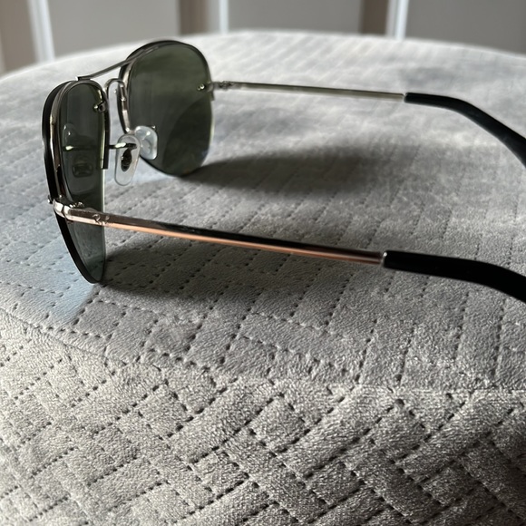 RAYBAN 3449 in silver and blue reflective aviators - Picture 4 of 11